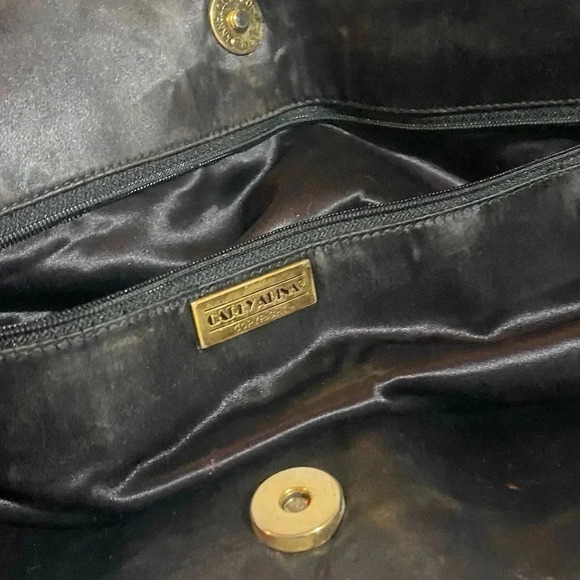 Carey Adna black nylon shoulder handbag - Picture 7 of 8
